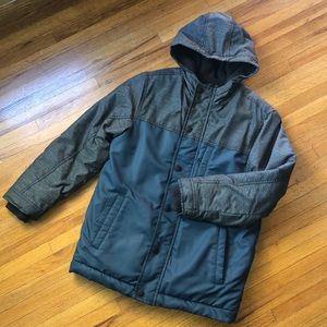 Boys winter, fleece lined snow jacket